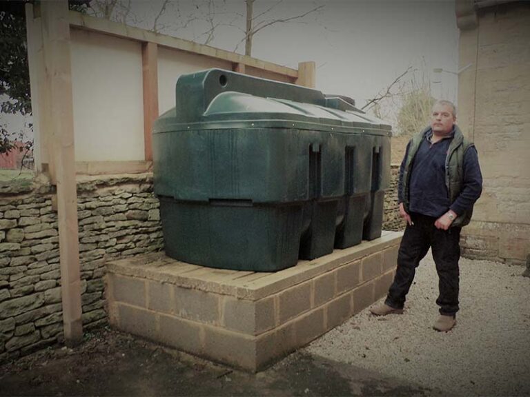 Oil Tank Installation in Tenbury